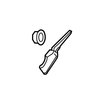 GM 84208849 Side Cover, Driver Side 84208849 GM Side Cover, Driver Side Illustration 1 of 1