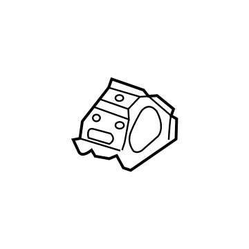 GM 23356659 Plenum Panel Bracket 23356659 GM Plenum Panel Bracket Illustration 1 of 1