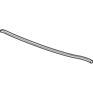 84613078 GM Rear Weatherstrip Illustration 1 of 1