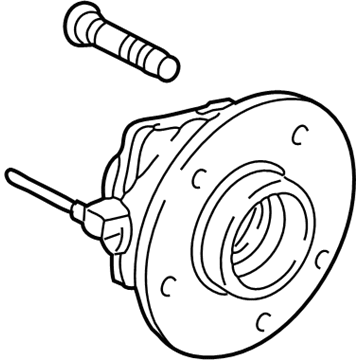 Saturn 15871427 Hub & Bearing