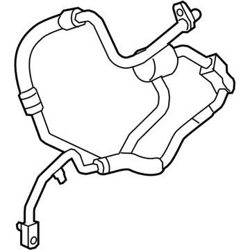 84008572 GM Discharge Hose Illustration 1 of 1