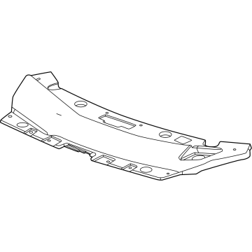 GM 26430127 Shield, Air Cleaner Intake 26430127 GM Shield, Air Cleaner Intake Illustration 1 of 1