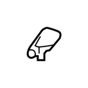 GM 22996275 Support Cylinder Reinforcement, Passenger Side 22996275 GM Support Cylinder Reinforcement, Passenger Side Illustration 1 of 1