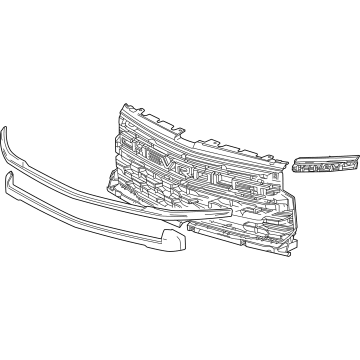 Chevy Silverado 1500 LTD Grille - 85573520