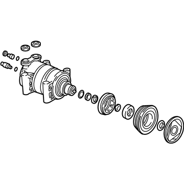 Chevy 86807272 Compressor