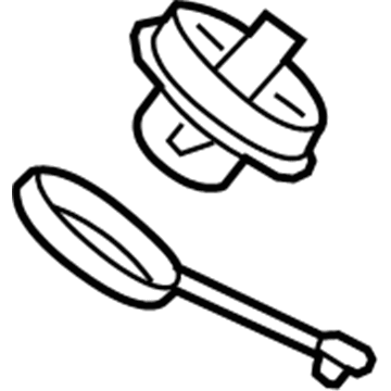 GM 22944930 Fuel Cap 22944930 GM Fuel Cap Illustration 1 of 1