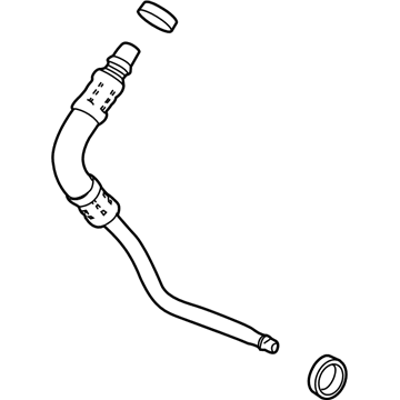 Chevy Camaro Oil Cooler Hose - 22840081