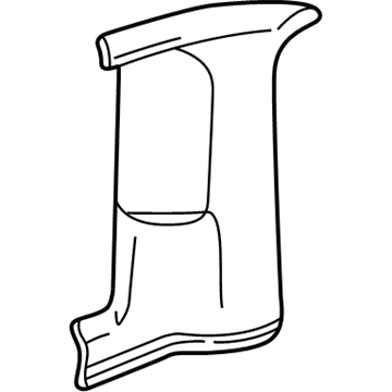Chevy 15033316 Upper Trim Panel