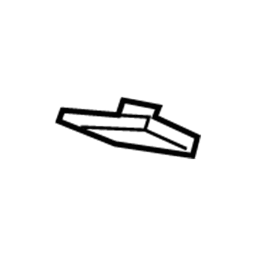 GM 11601777 Headliner Retainer 11601777 GM Headliner Retainer Illustration 1 of 1