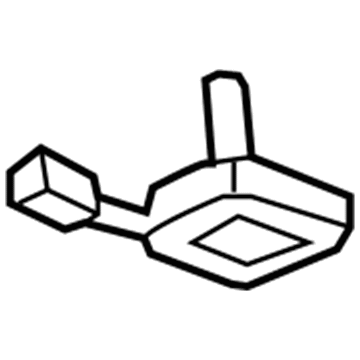 GM 23265846 Microphone 23265846 GM Microphone Illustration 1 of 1