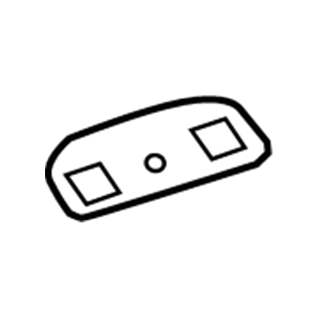 GM 23233010 Reading Lamp Assy, Passenger Side 23233010 GM Reading Lamp Assy, Passenger Side Illustration 1 of 1