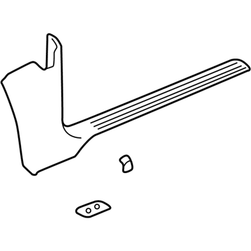 Saturn 22730136 Cowl Trim
