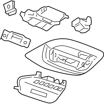 Chevy 15858603 Console