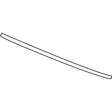 GM 22685923 Reveal Molding 22685923 GM Reveal Molding Illustration 1 of 1