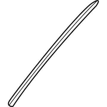 GM 24418657 Reveal Molding, Driver Side 24418657 GM Reveal Molding, Driver Side Illustration 1 of 1