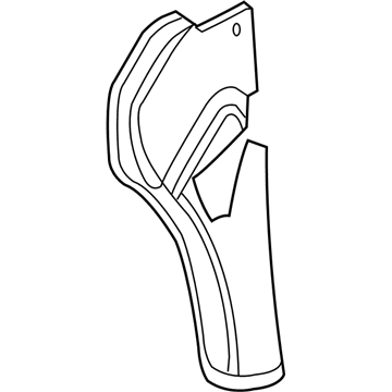 GM 84205553 Insulator, Passenger Side 84205553 GM Insulator, Passenger Side Illustration 1 of 1