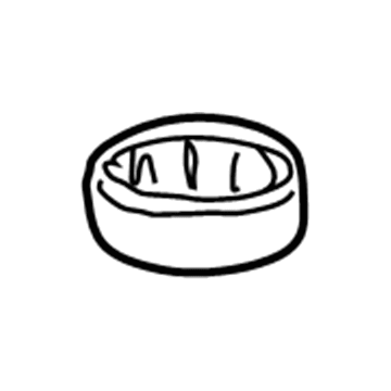 GM 22637437 Dehydrator Insulator 22637437 GM Dehydrator Insulator Illustration 1 of 1