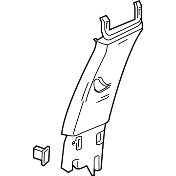 GMC 84395019 Upper Center Pillar Trim