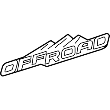 GM 15139041 Decal, Outer 15139041 GM Decal, Outer Illustration 1 of 1