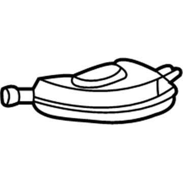 Saturn 22702668 Muffler With Tail Pipe