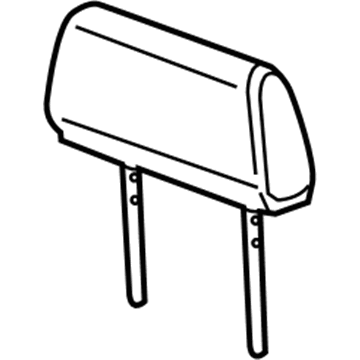Chevy 22968640 Headrest