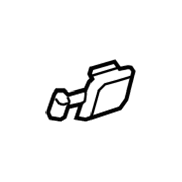 22859674 GM Upper Center Pillar Trim Cap, Inner Illustration 1 of 1