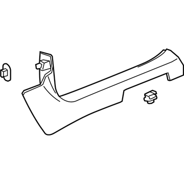 23187828 GM Front Sill Plate, Driver Side Illustration 1 of 1