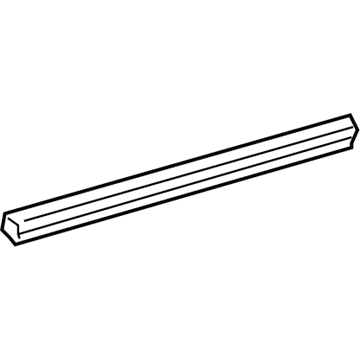 GM 25795707 Belt Weatherstrip, Front Driver Side 25795707 GM Belt Weatherstrip, Front Driver Side Illustration 1 of 1