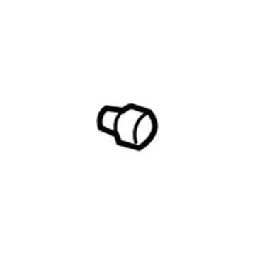 GM 91176726 Wheel Flare Clip 91176726 GM Wheel Flare Clip Illustration 1 of 1