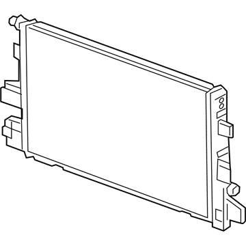 84551761 GM Intercooler Illustration 1 of 1