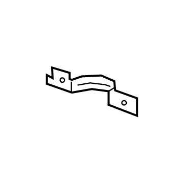 GM 84065793 Cooler Pump Rear Bracket 84065793 GM Cooler Pump Rear Bracket Illustration 1 of 1