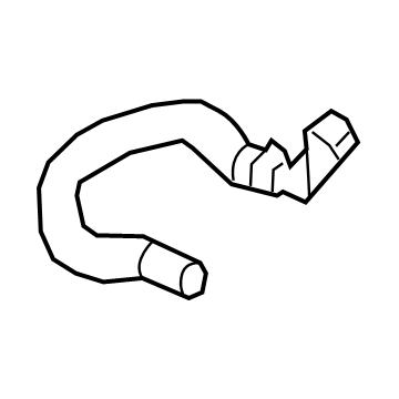 GM 84065804 Coolant Hose 84065804 GM Coolant Hose Illustration 1 of 1