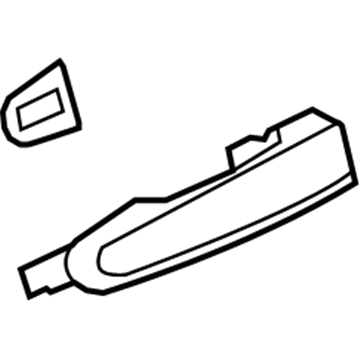 Chevy Caprice Exterior Door Handle - 92264555