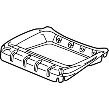 Saturn 90585040 Seat Frame