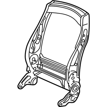 Saturn 9134703 Seat Back Frame