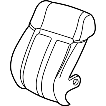 Saturn 24402915 Seat Back Pad
