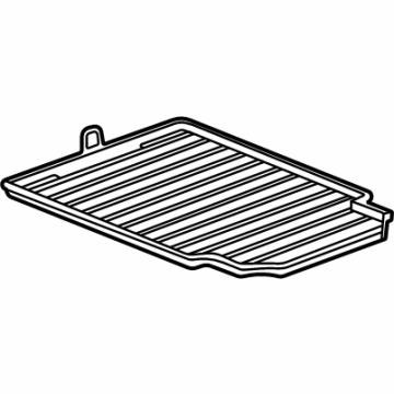 GM 84548829 Mat, Black 84548829 GM Mat, Black Illustration 1 of 1