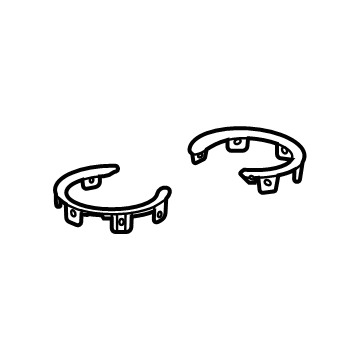 GM 84416151 Trim Plate 84416151 GM Trim Plate Illustration 1 of 1