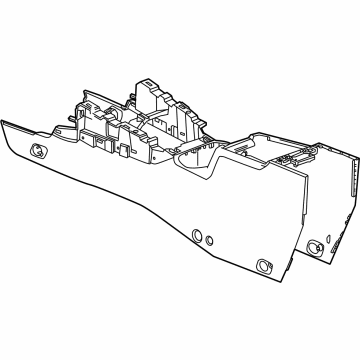GM 85623177 Console Base 85623177 GM Console Base Illustration 1 of 1