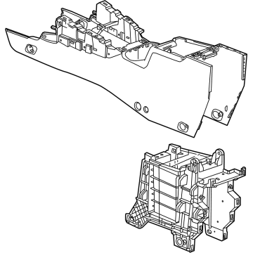 Chevy 85623179 Console Assembly