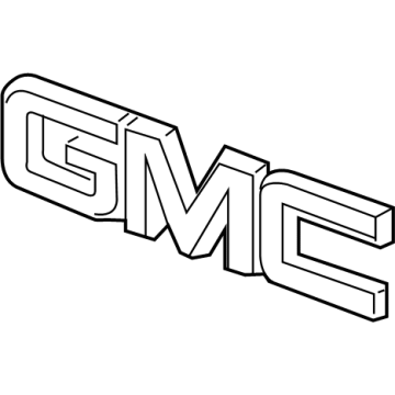 GMC 84360934 Emblem