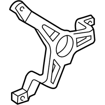 GM 22137624 Mount Bracket, Passenger Side 22137624 GM Mount Bracket, Passenger Side Illustration 1 of 1
