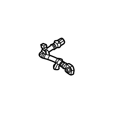 GM 85161758 Inlet Hose, Driver Side 85161758 GM Inlet Hose, Driver Side Illustration 1 of 1