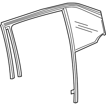 Cadillac XT4 Door Seal - 84868341