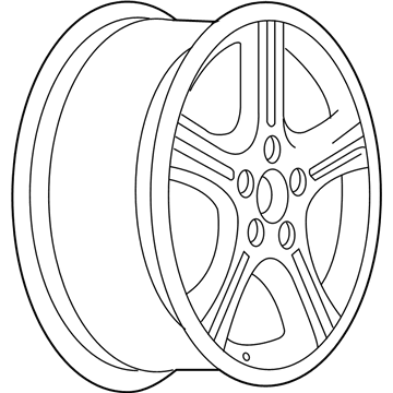 Chevy 9595992 Wheel, Alloy