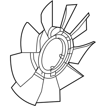 Chevy 22970073 Fan