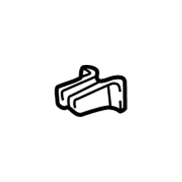 GM 10244417 Bumper Bracket, Driver Side 10244417 GM Bumper Bracket, Driver Side Illustration 1 of 1