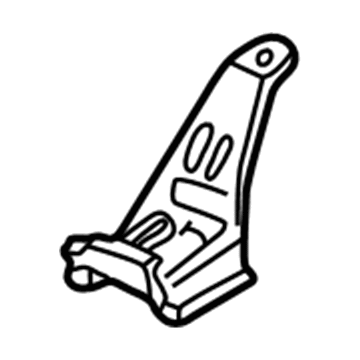 GM 20962273 Rear Rail Lower Reinforcement, Driver Side 20962273 GM Rear Rail Lower Reinforcement, Driver Side Illustration 1 of 1
