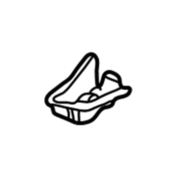 GM 20962316 Suspension Crossmember Reinforcement, Rear Driver Side 20962316 GM Suspension Crossmember Reinforcement, Rear Driver Side Illustration 1 of 1