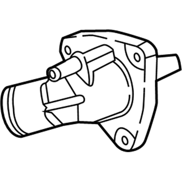 Cadillac 12674634 Water Outlet